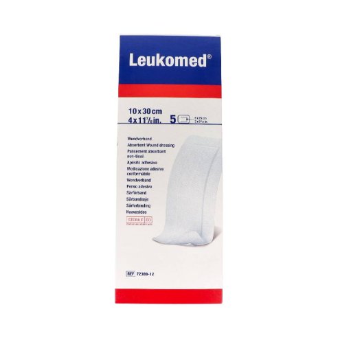 LEUKOMED APOSITO ESTERIL ADH 10 X 30 CM 5 APOSIT