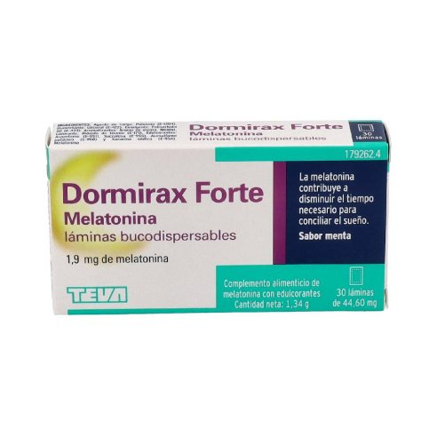 DORMIRAX FORTE 30 LAMINAS BUCO