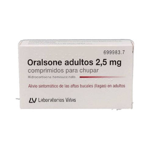 ORALSONE ADULTOS 2,5 mg 12 COMPRIMIDOS PARA CHUP