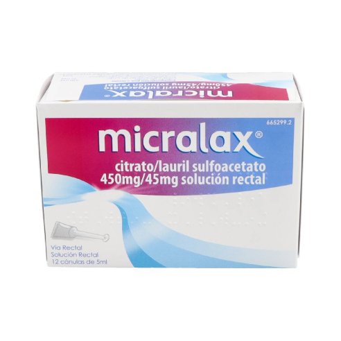 MICRALAX CITRATO/LAURIL SULFOACETATO 450 mg/ml 