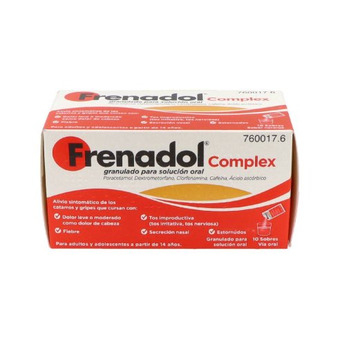 FRENADOL COMPLEX 10 SOBRES GRANULADO PARA SOLUCI