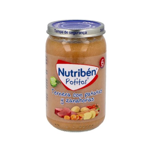 NUTRIBEN TERNERA CON PATATAS Y ZANAHORIAS POTITO