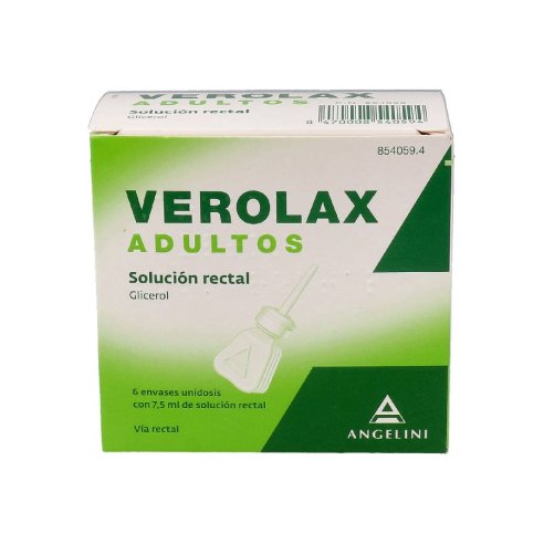 VEROLAX ADULTOS 5,4 ml SOLUCION RECTAL 6 ENEMAS