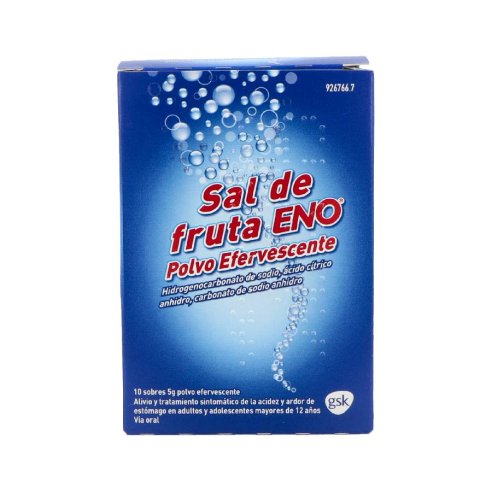 SAL DE FRUTA ENO 5 g 10 SOBRES POLVO EFERVESCENT