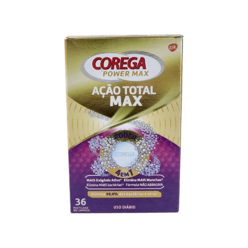 COREGA ACCION TOTAL LIMPIEZA PROTESIS 36 TAB.