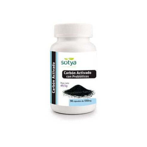 CARBON ACTIVADO PROBIOTICO 90CAPS SOTYA