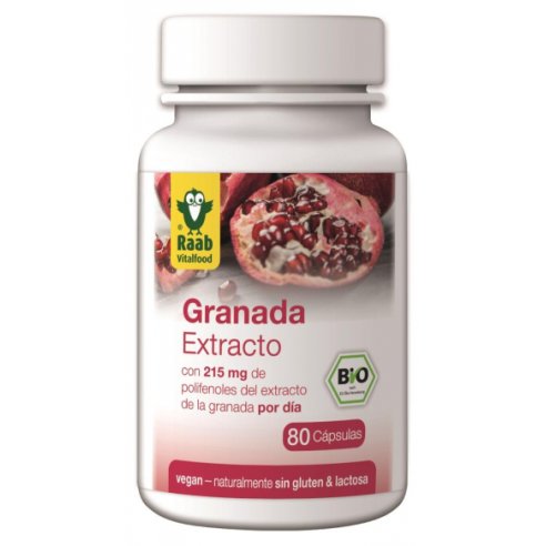 GRANADA BIO 80 CAPSULAS RAAB VITALFOOD ACTIBIOS