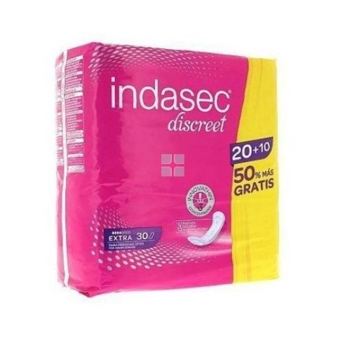 INDASEC EXTRA 20 UDS  10 GRATIS