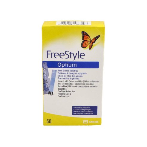 FREESTYLE OPTIUM TIRAS GLUCOSA 50 UND.