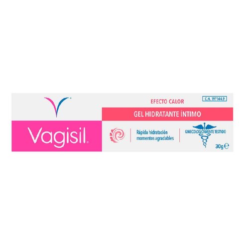 VAGISIL GEL HIDRATANTE INTIMO EFECTO CALOR 1 ENV