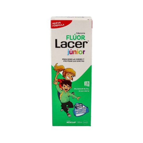 LACER COLUTORIO FLUOR DIARIO MENTA NIÑOS