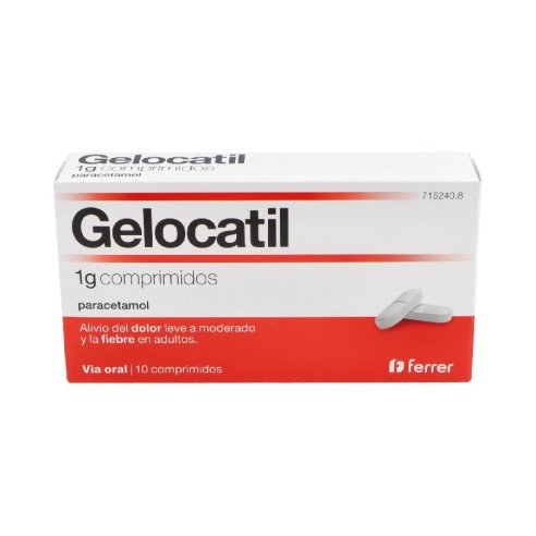 GELOCATIL 1 G 10 COMPRIMIDOS