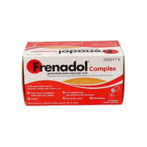 FRENADOL COMPLEX 10 SOBRES GRANULADO PARA SOLUCI