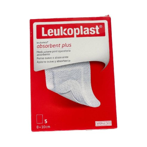 LEUKOPLAST ABSORBENT 8 X 10 CM 5 APOSITOS