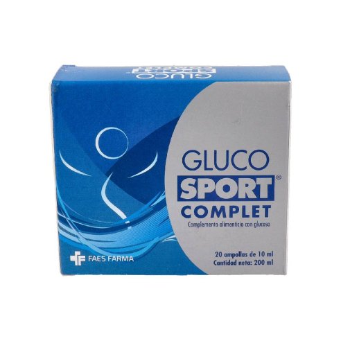 GLUCOSPORT COMPLET 20 AMP. BEBIBLES 10 M