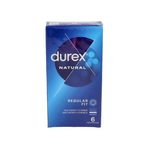 DUREX PRESERVATIVOS  6 U NATUR