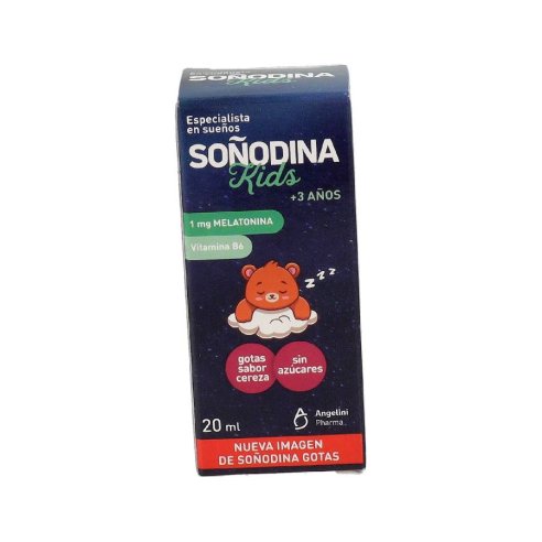 SOÑODINA MELATONINA GOTAS 1 ENVASE 20 ML SABOR C