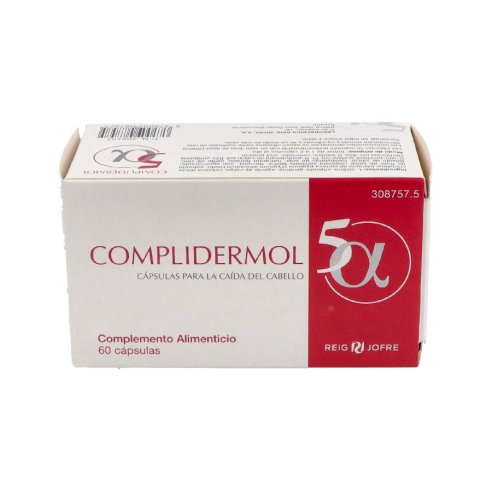 COMPLIDERMOL 5 ALFA 60 CAPSULAS