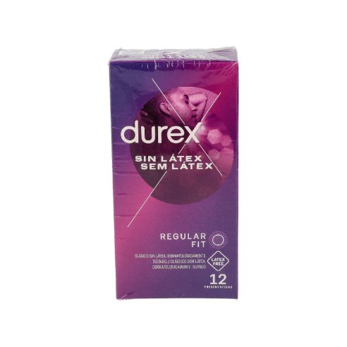 DUREX SIN LATEX 12 PRESERVATIVOS