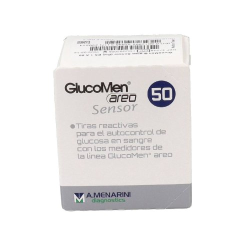 GLUCOMEN AREO SENSOR 50 TIRAS REACTIVAS GLUCEMIA