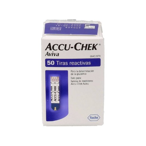 ACCU-CHEK AVIVA 50 TIRAS