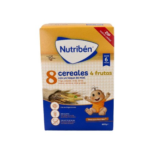 NUTRIBEN 8 CEREALES Y MIEL 4 F