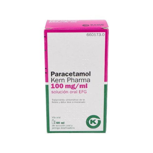 PARACETAMOL KERN PHARMA EFG 100 mg/ml SOLUCION O