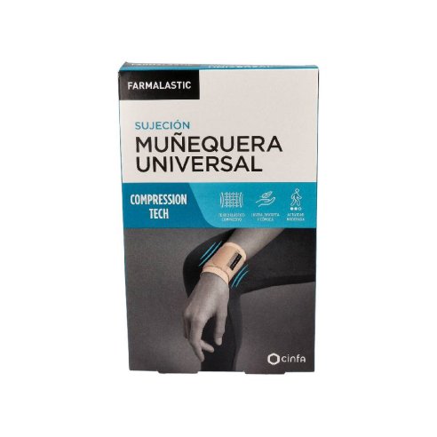 MUÑEQUERA FARMA INNOVA VELCRO BEIGE T -2  L/XL