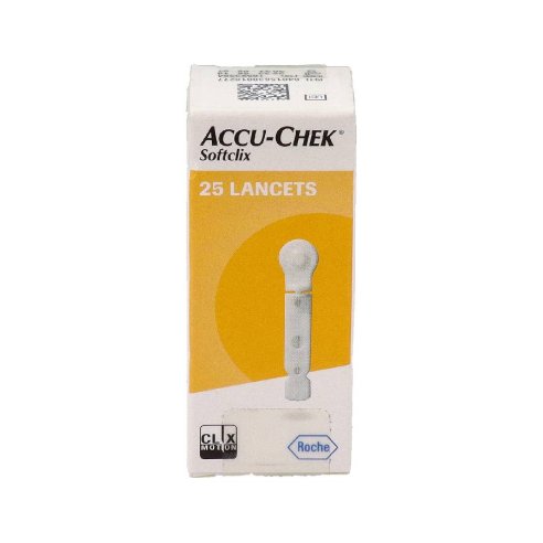 ACCU-CHEK SOFTCLIX II 25 LANCETAS