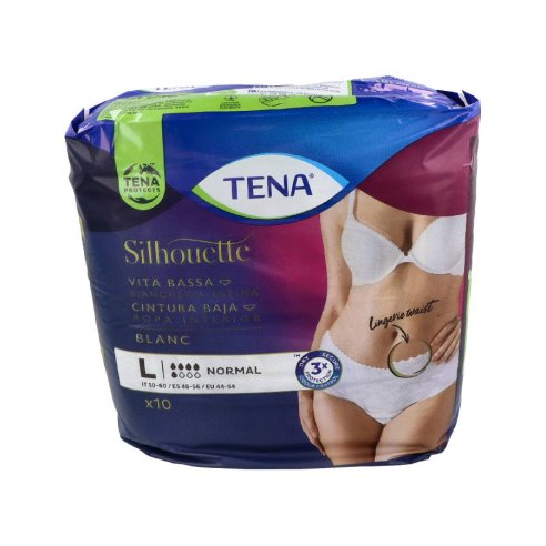 TENA SILHOUETTE CINTURA BAJA BRAGA ABSORB INC OR