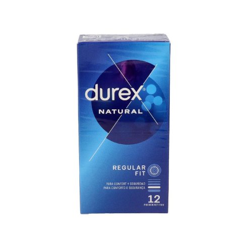 DUREX PRESERVATIVOS NATURAL 12 UNID.