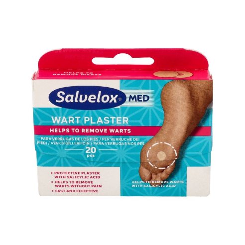 SALVELOX MED WART PLASTER VERRUGAS APOSITO ADHES