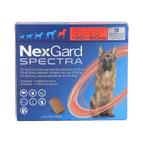 NEXGARD SPECTRA 30-60KG CAJA 3 U