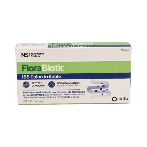 NS FLORABIOTIC IBS COLON IRRITABLE 30 COMPRIMIDO
